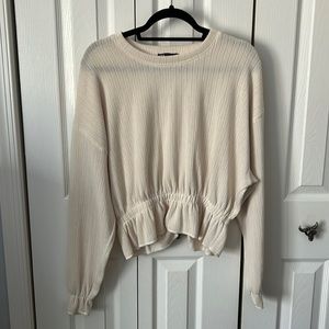 Cream Zara Sweater
